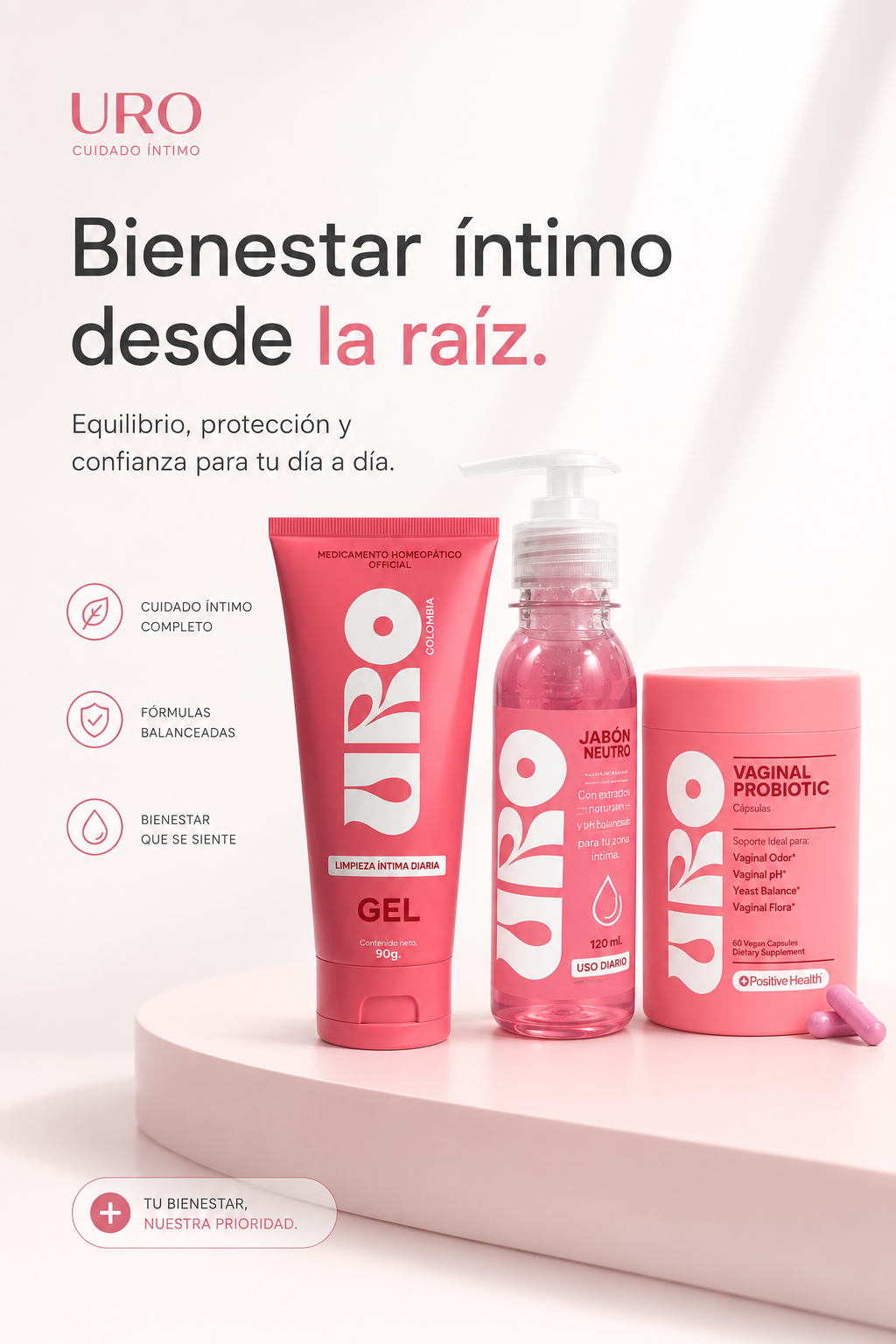 Combo Gel Uro Jabon