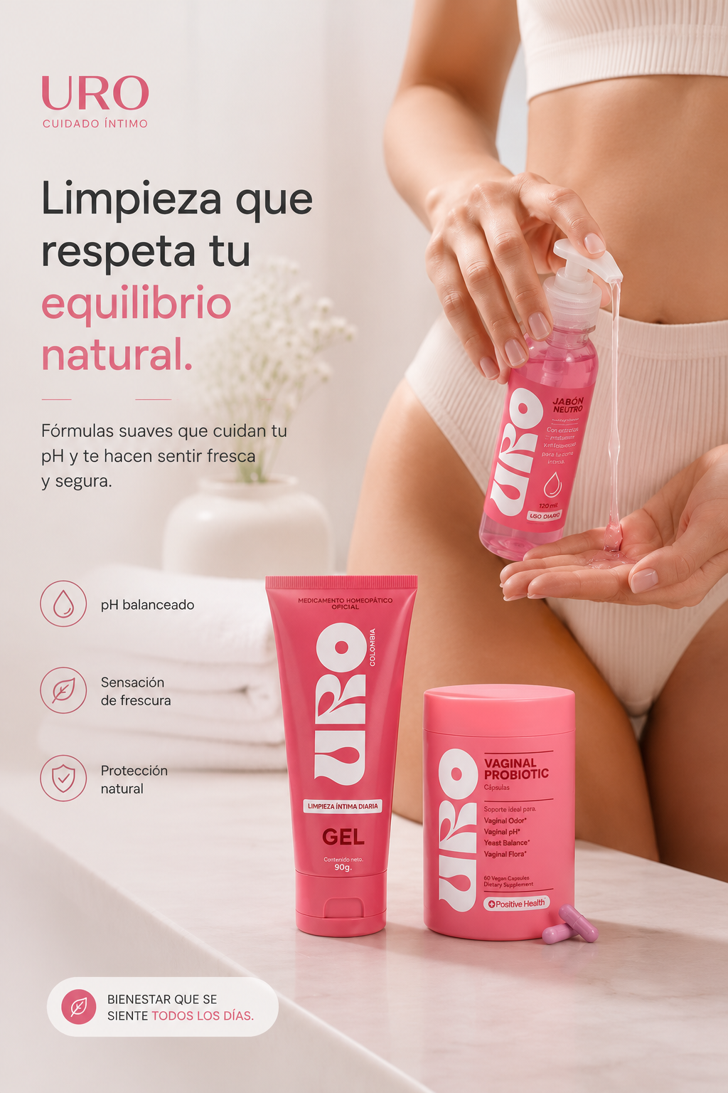Combo Gel Uro Jabon